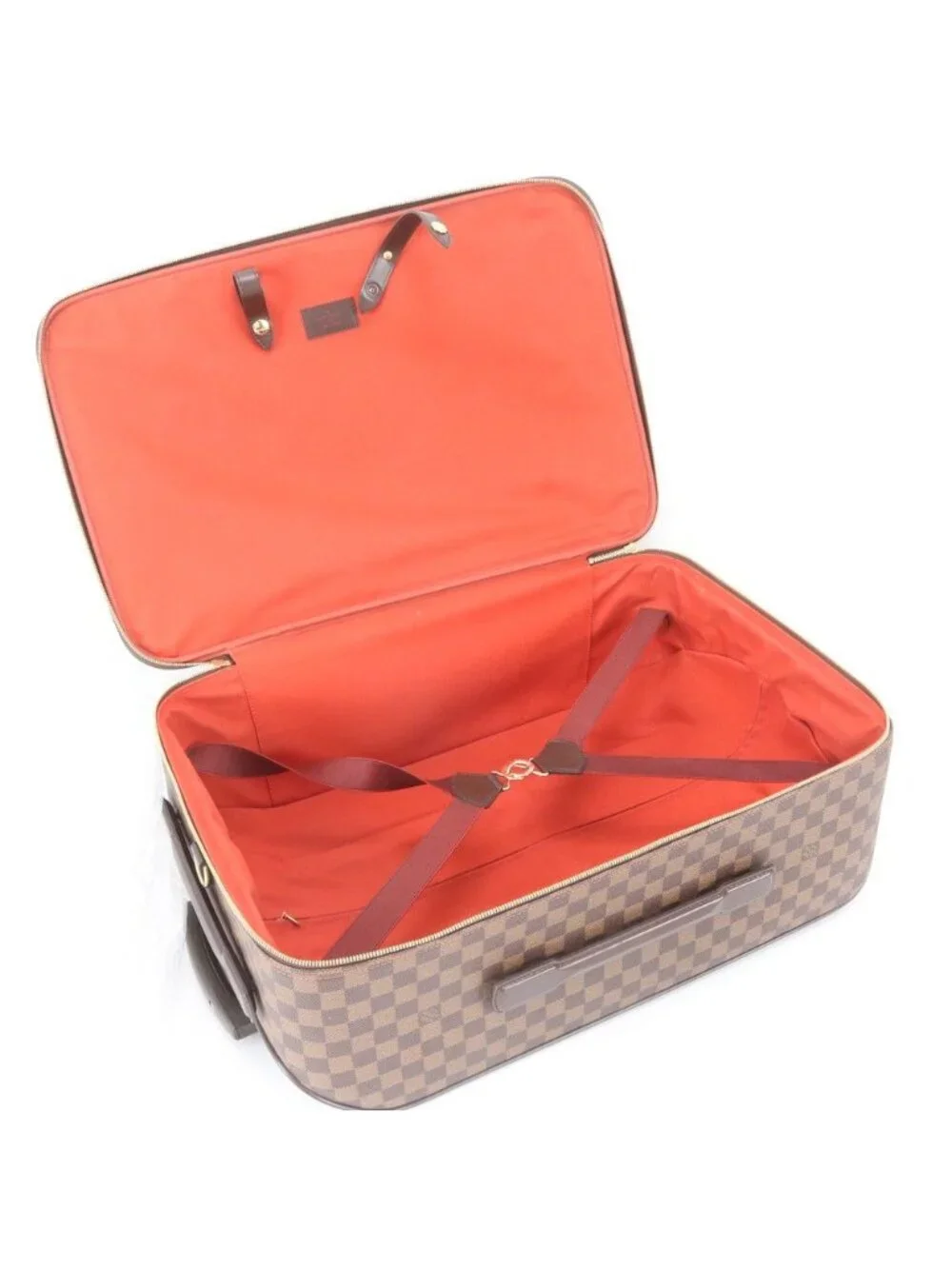 Louis Vuitton Damier Pegase 55 Leather Suitcase Carry Case Bag